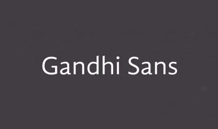 Gandhi Sans Font Family Free Download