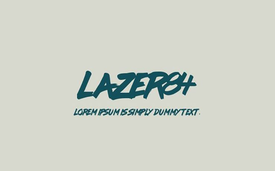 Lazer 84 Font Free Download