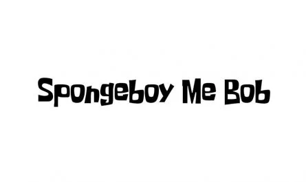 Spongeboy Me Bob Font Family Free Download