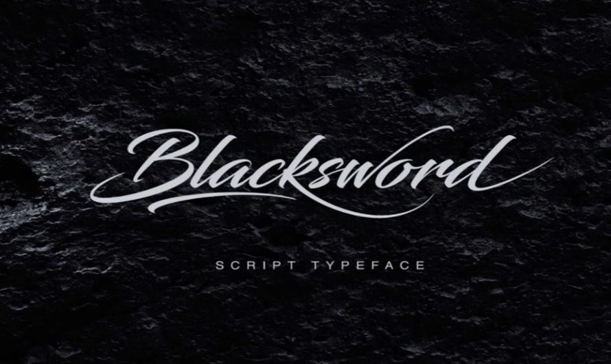 Blacksword Font Free Download