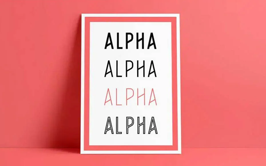 Alpha Font Family Download