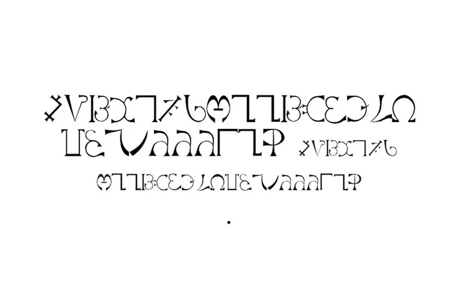 Enochian Font Free Download