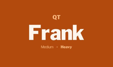 Frank Font Family Free Download