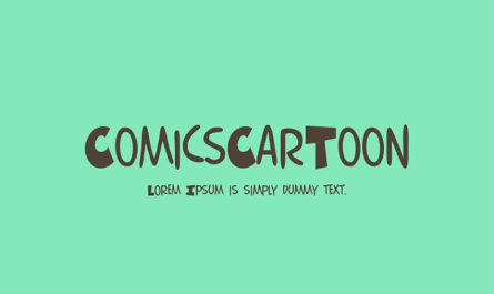 ComicsCarToon Font Family Free Download