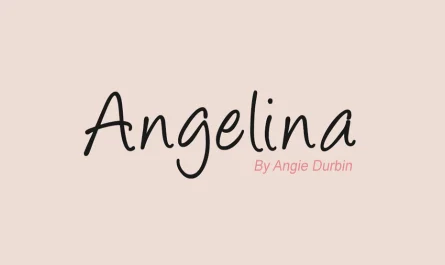 Angelina Font Family Free Download