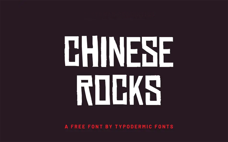 Chinese Rocks Font Free Download - Fonts Bee