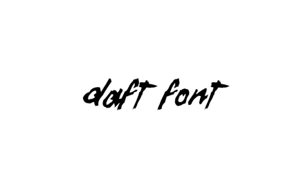 Daft Font Family Free Download