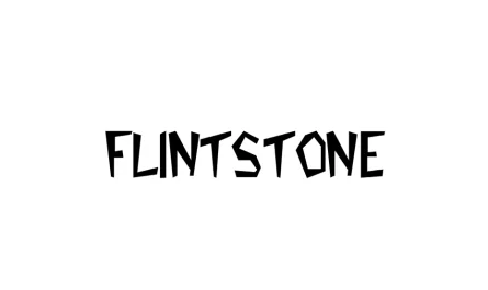 Flintstone Font Family Free Download