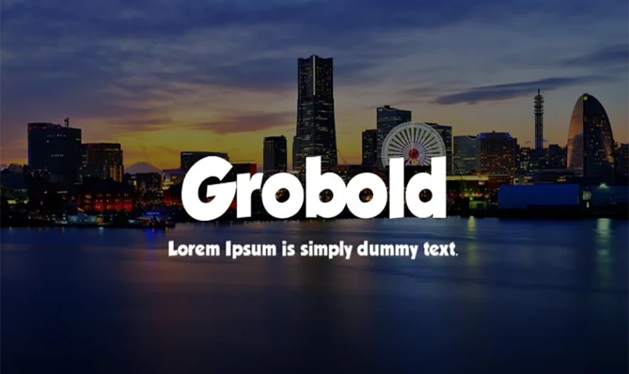 Grobold Font Free Download