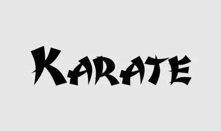 Karate Font Family Free Download