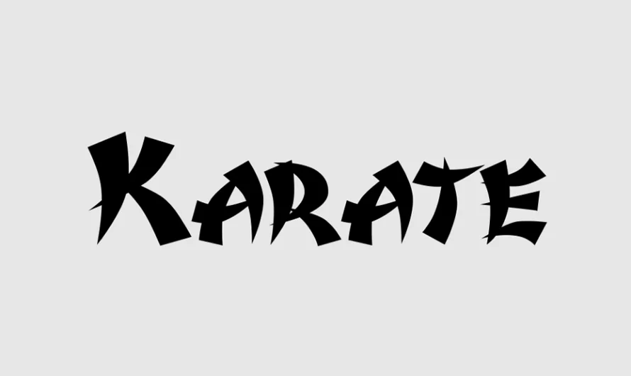 Karate Font Free Download