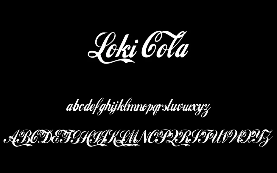 Loki Cola Font Free Download