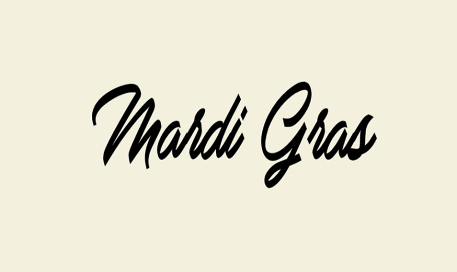 Mardi Gras Font Free Download
