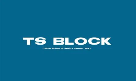 TS Block Font Family Free Download