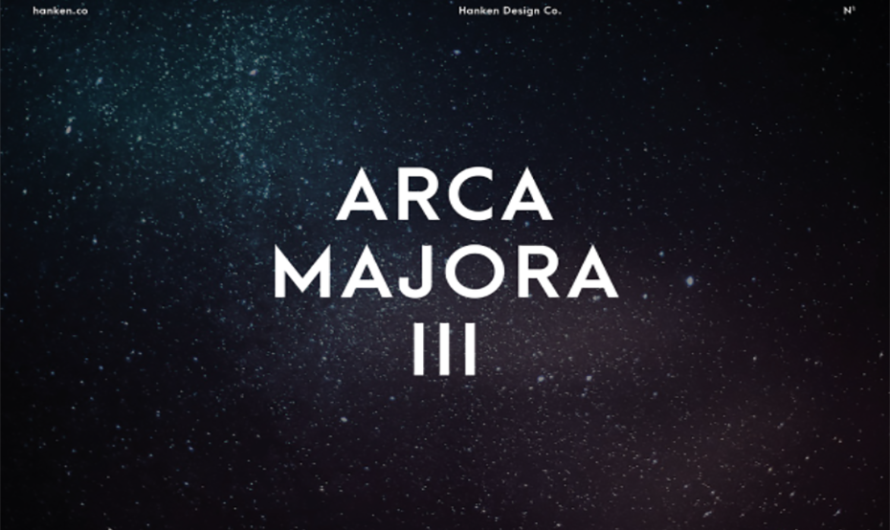 Arca Majora Font Free Download