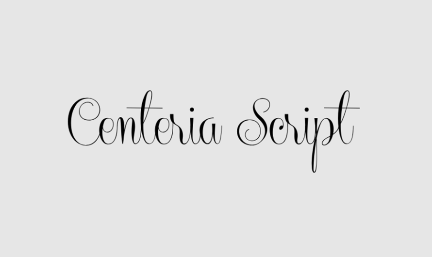 Centeria Font Free Download