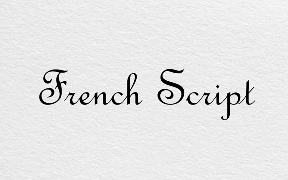 French Script Font Free Download