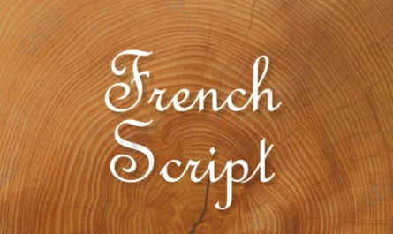 French Script Font Family Free Download