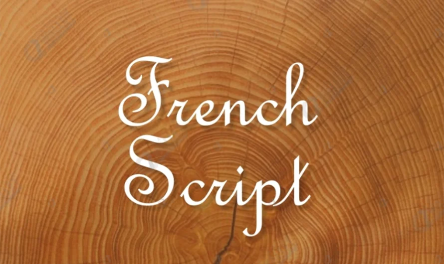 French Script Font Free Download