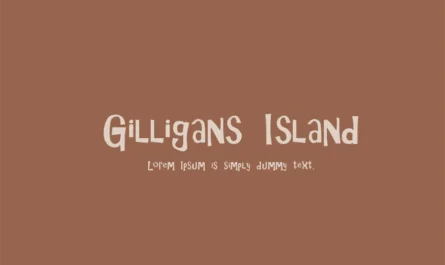 Gilligans Island Font Family Free Download