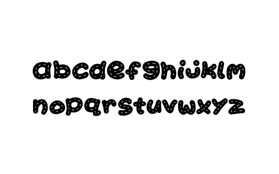 Kawaii Stitch Font Family Download