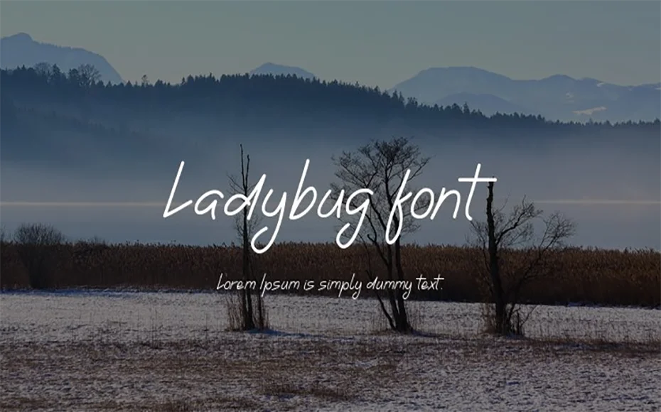 Ladybug Font Free Download