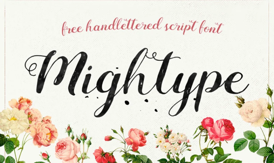 Mightype Font  Free Download