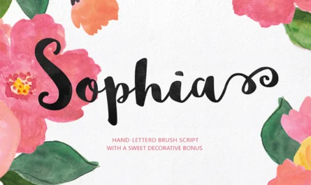 Sophia Font Family Free Download