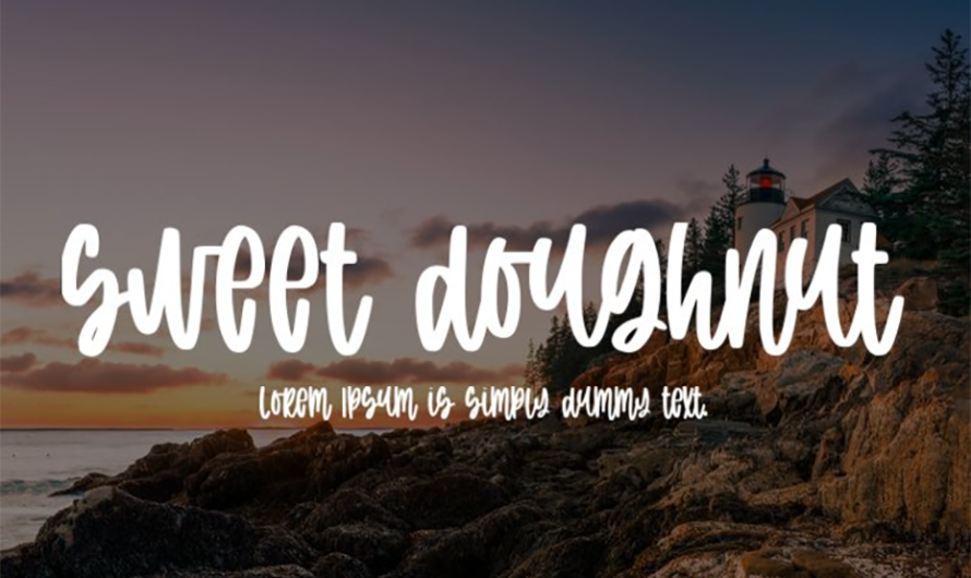 Sweet Doughnut Font Free Download