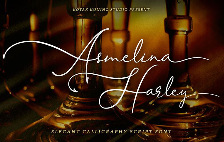 Asmelina Harley Font Free Download