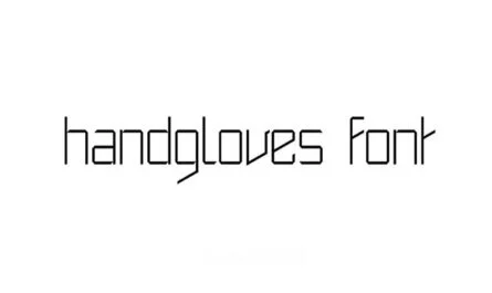 Handgloves Font Family Free Download