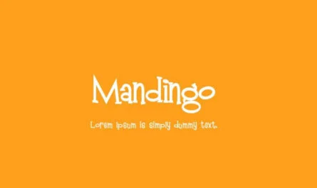 Mandingo Font Family Free Download