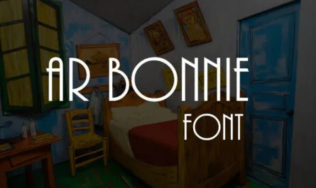 AR Bonnie Font Family Free Download