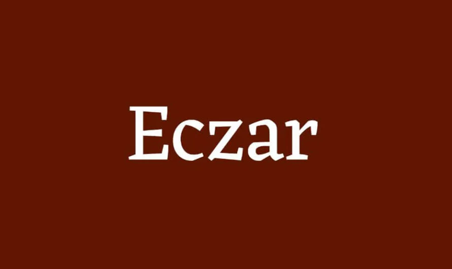 Eczar Font Free Download