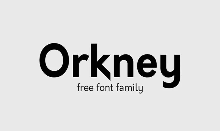 Orkney Font Free Download
