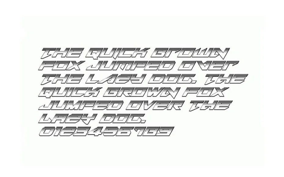 Tarrget Font Free Download