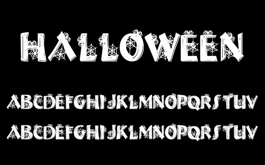 Halloween Spider Font Free Download