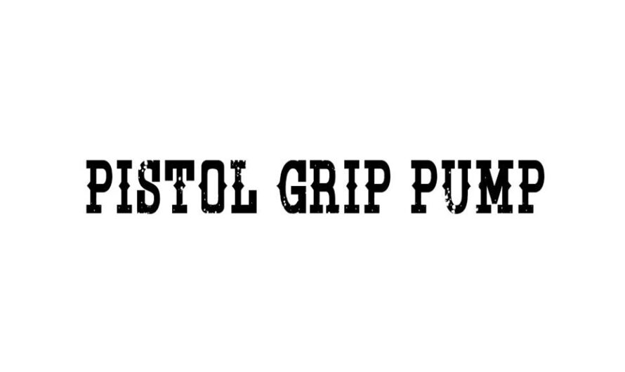 Pistol Grip Pump Font Free Download